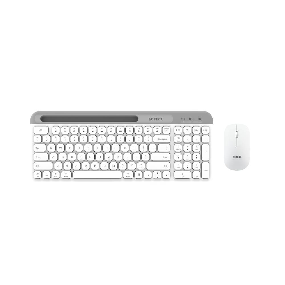 Kit Teclado y Mouse Acteck Creator Vituos Silk MK720 Elite Series - Kit Teclado y Mouse Acteck Creator Vituos Silk MK720 Elite Series -